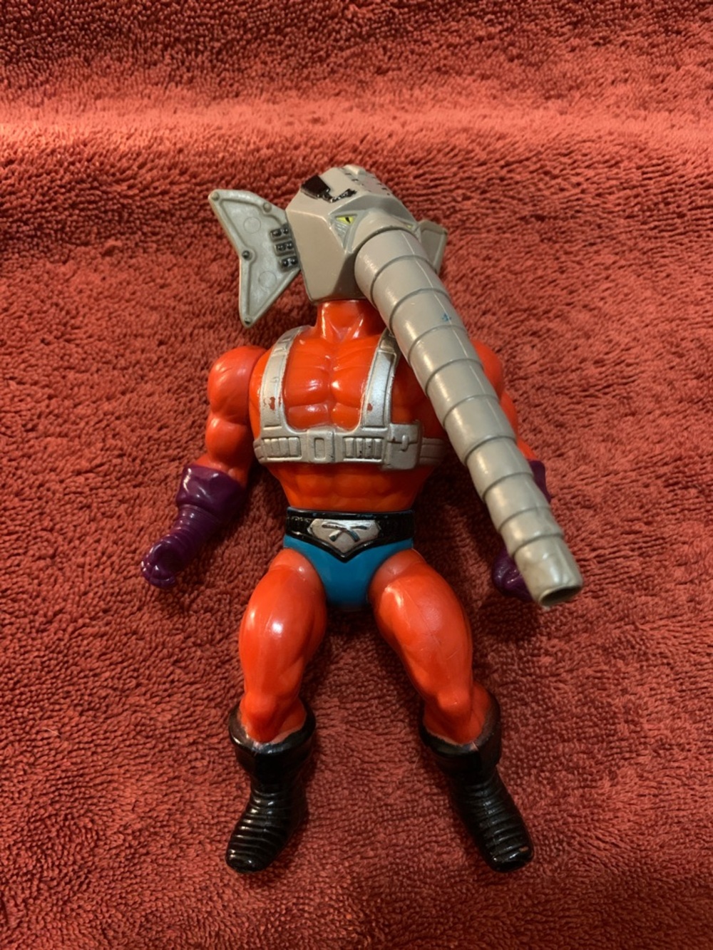 Vintage MOTU Snout Spout Masters of the Universe  Figure mexico 1985 Mattel